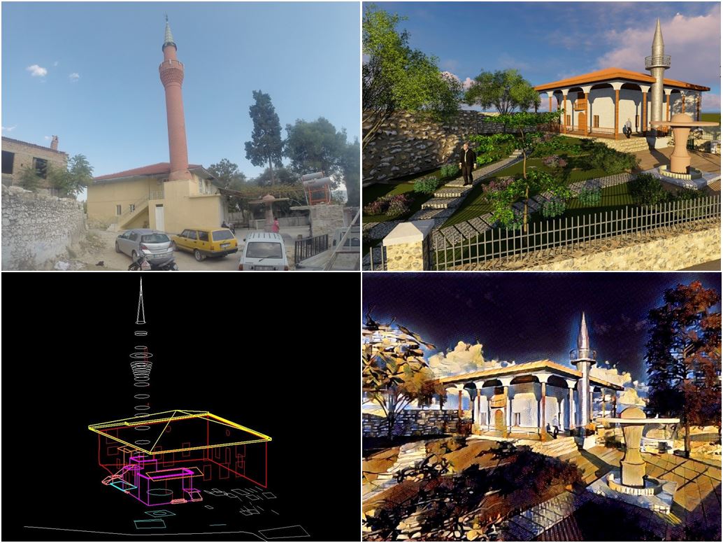 3D Surveying Measurement Studies of the Building with a Total Construction Area of 200m2